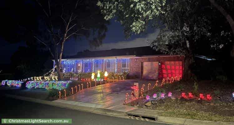 Christmas Light display at 49 Maltby Circuit, Wanniassa