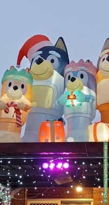 Christmas Light display at 26 Feuerriegel Road, Bald Hills