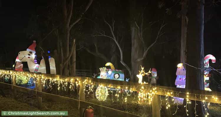 Christmas Light display at  Mayfield Road, Cranbourne East