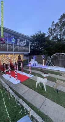 Christmas Light display at 85 Robert Street, Labrador
