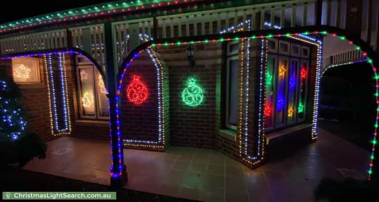 Christmas Light display at 17 Chisholm Place, Wyndham Vale