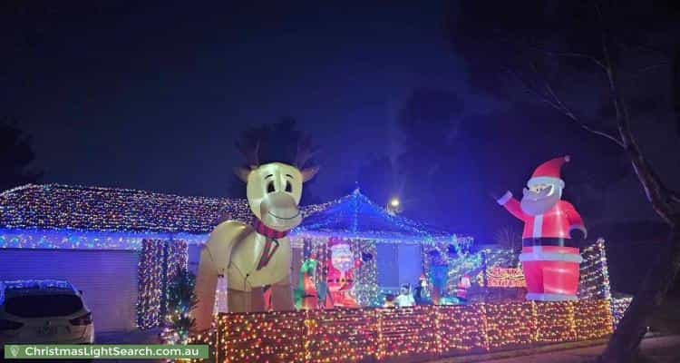 Christmas Light display at  Sandalwood Grove, Carrum Downs