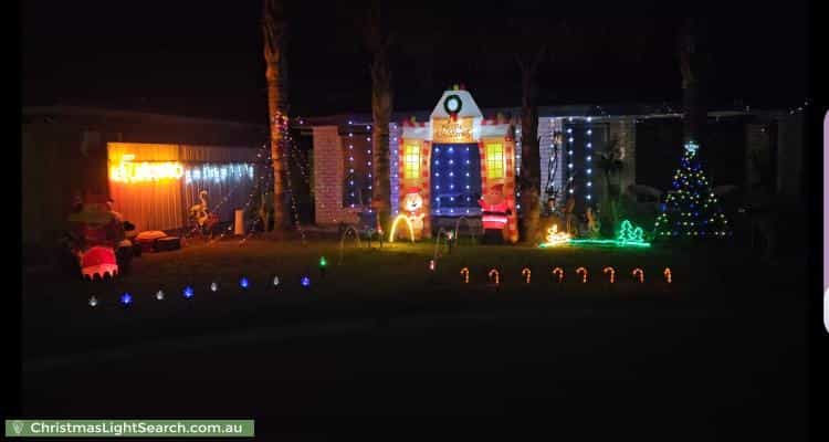 Christmas Light display at  Tasos Drive, Munno Para West