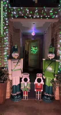 Christmas Light display at 10 Hector Court, Kellyville