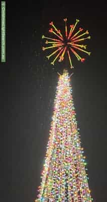 Christmas Light display at 10 Hector Court, Kellyville