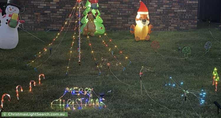 Christmas Light display at  Tait Avenue, Kanahooka