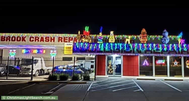 Christmas Light display at 1736 Main North Road, Salisbury Plain