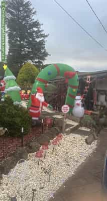 Christmas Light display at 49 Biram Drive, Warragul