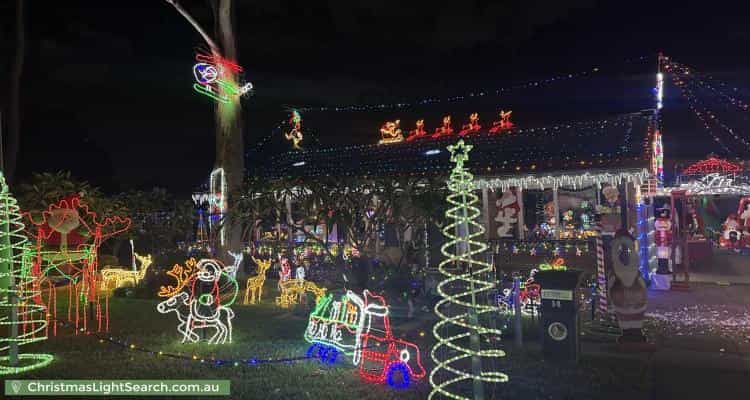 Christmas Light display at 14 Indigo Way, Blacktown