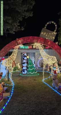 Christmas Light display at 4 Reims Lane, Port Kennedy
