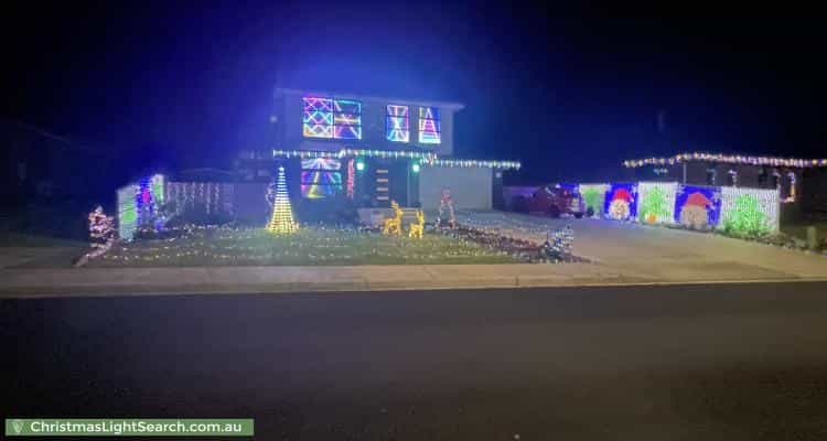Christmas Light display at 33 Explorer Drive, Turners Beach