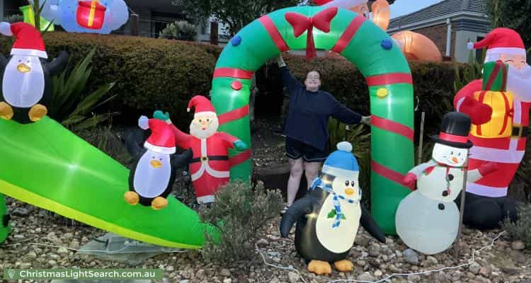 Christmas Light display at 13 Botanic Drive, Pakenham