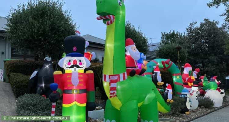 Christmas Light display at 13 Botanic Drive, Pakenham