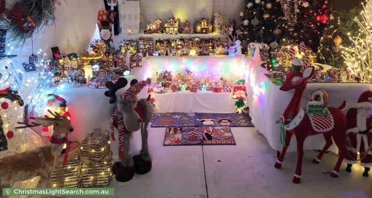 Christmas Light display at 36 Pyramid Road, Harrisdale