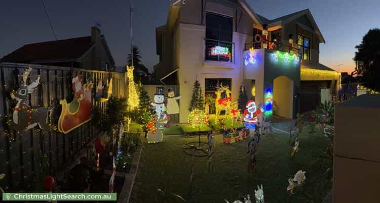 Christmas Light display at 43 Eastbourne Crescent, Nollamara