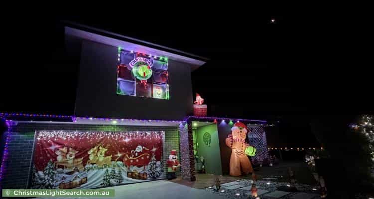 Christmas Light display at 34 Greg Urwin Circuit, Casey