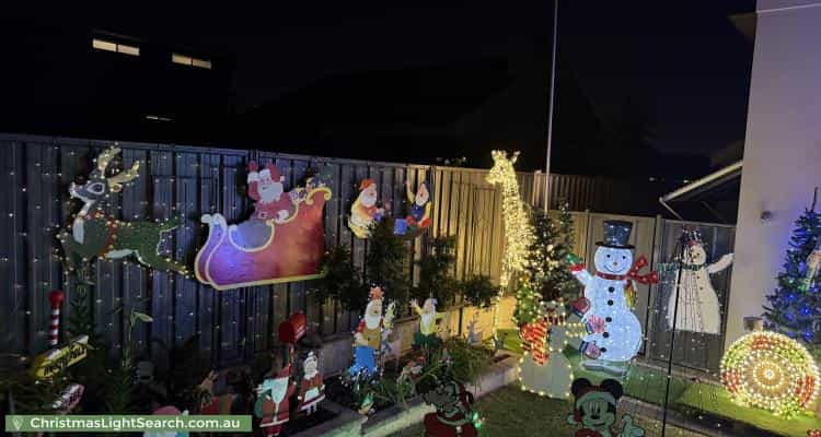 Christmas Light display at 43 Eastbourne Crescent, Nollamara