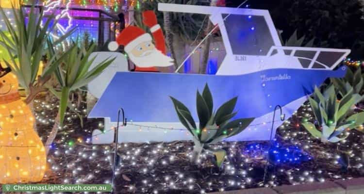 Christmas Light display at 10 Topeka Place, Wanneroo