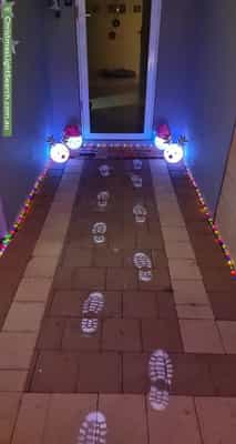 Christmas Light display at 24 Chesstree Avenue, Alkimos