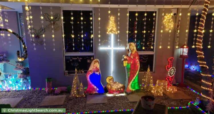 Christmas Light display at 24 Chesstree Avenue, Alkimos