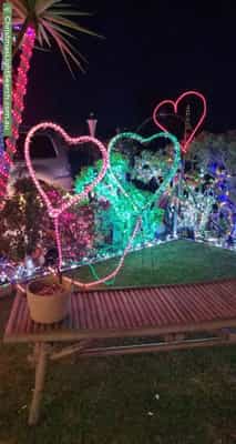 Christmas Light display at 24 Chesstree Avenue, Alkimos