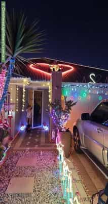 Christmas Light display at 24 Chesstree Avenue, Alkimos