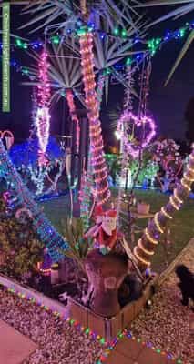 Christmas Light display at 24 Chesstree Avenue, Alkimos