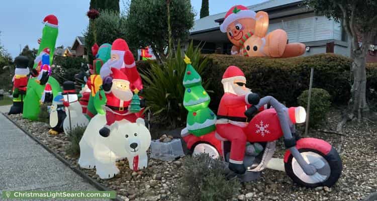 Christmas Light display at 13 Botanic Drive, Pakenham