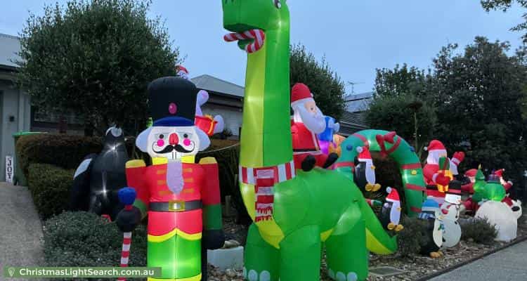 Christmas Light display at 13 Botanic Drive, Pakenham