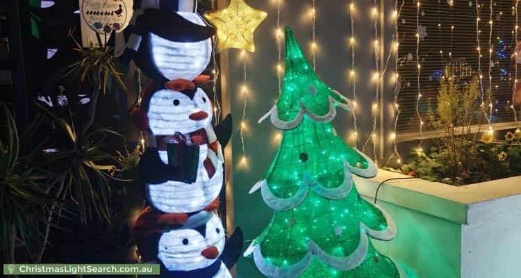 Christmas Light display at 6 Giza Way, Baldivis