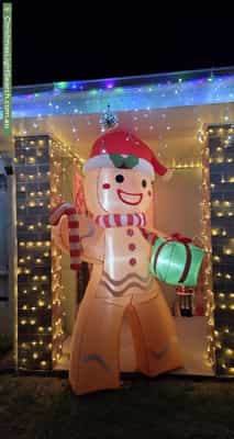 Christmas Light display at 20 Outlook Boulevard, Gleneagle