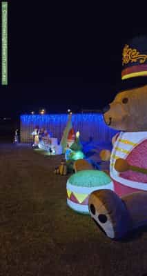 Christmas Light display at 20 Outlook Boulevard, Gleneagle