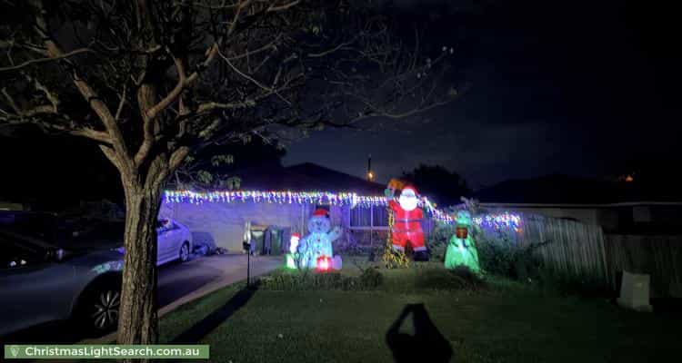 Christmas Light display at 9 Tea Tree Court, Tingalpa