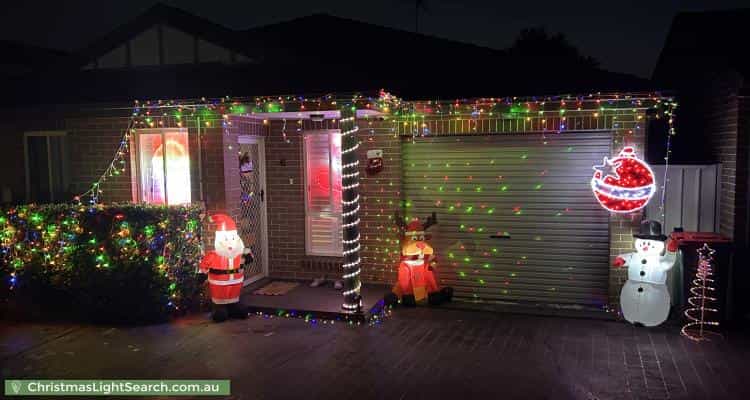 Christmas Light display at 19 Crosby Street, Greystanes