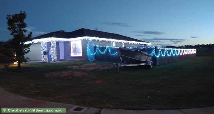 Christmas Light display at 122 Magpie Drive, Cambooya