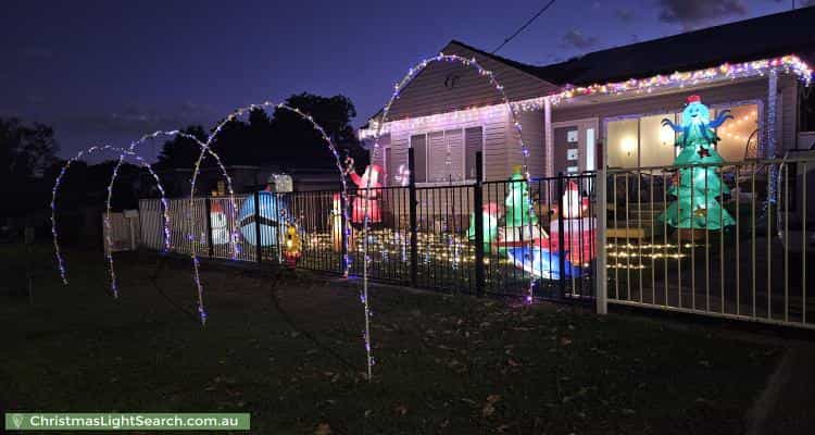 Christmas Light display at 36 Cutler Avenue, Saint Marys