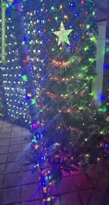 Christmas Light display at 23 Jindinga Way, Wanneroo