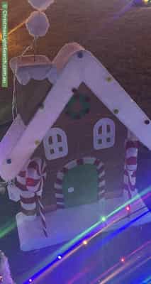 Christmas Light display at 23 Jindinga Way, Wanneroo