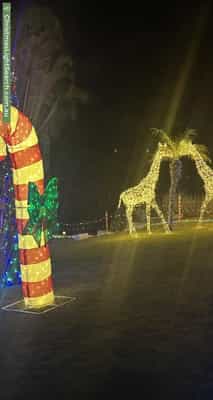 Christmas Light display at 23 Jindinga Way, Wanneroo
