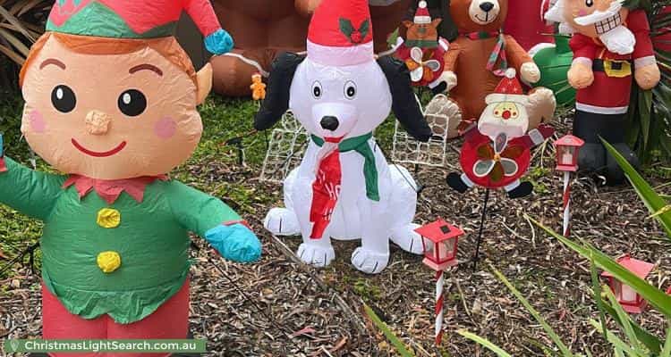 Christmas Light display at 1 Cordoba Way, Mernda