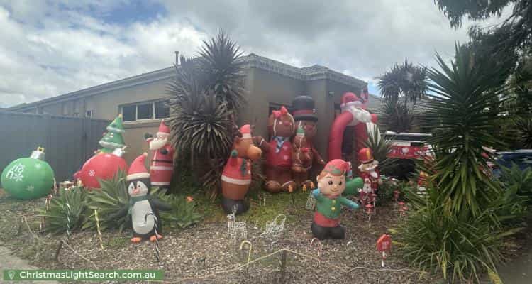 Christmas Light display at 1 Cordoba Way, Mernda