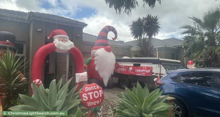 Christmas Light display at 1 Cordoba Way, Mernda
