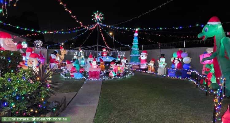 Christmas Light display at 14 Indigo Way, Blacktown
