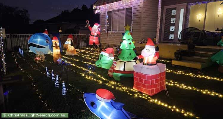 Christmas Light display at 36 Cutler Avenue, Saint Marys