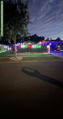 Christmas Light display at 8 Keneally Street, Maudsland