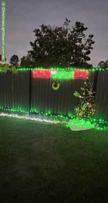 Christmas Light display at 8 Keneally Street, Maudsland