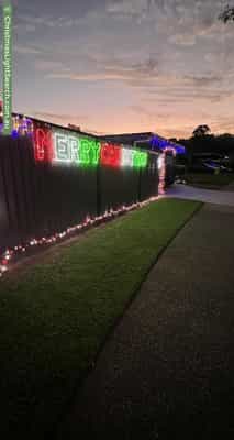Christmas Light display at 8 Keneally Street, Maudsland