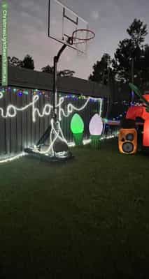 Christmas Light display at 8 Keneally Street, Maudsland