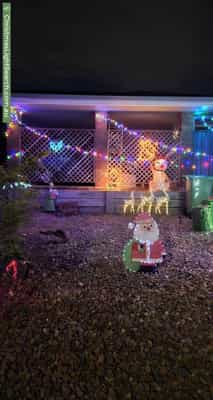 Christmas Light display at 8 Pengana Court, Alexandra Hills
