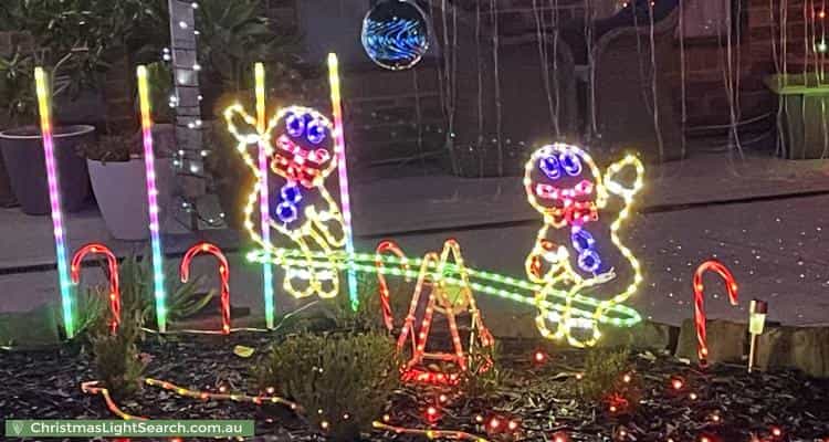 Christmas Light display at 16 Toulouse Terrace, Narre Warren South